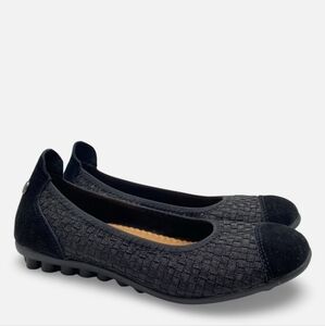 Bernie Mev Black Bella Me Slip-on Comfort Ballet Flats